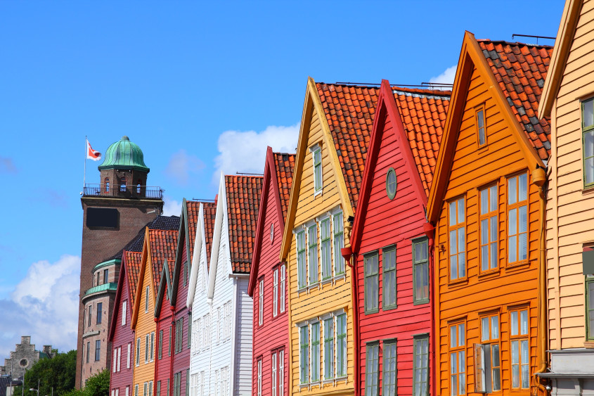 bryggen: the salty wharf of bergen