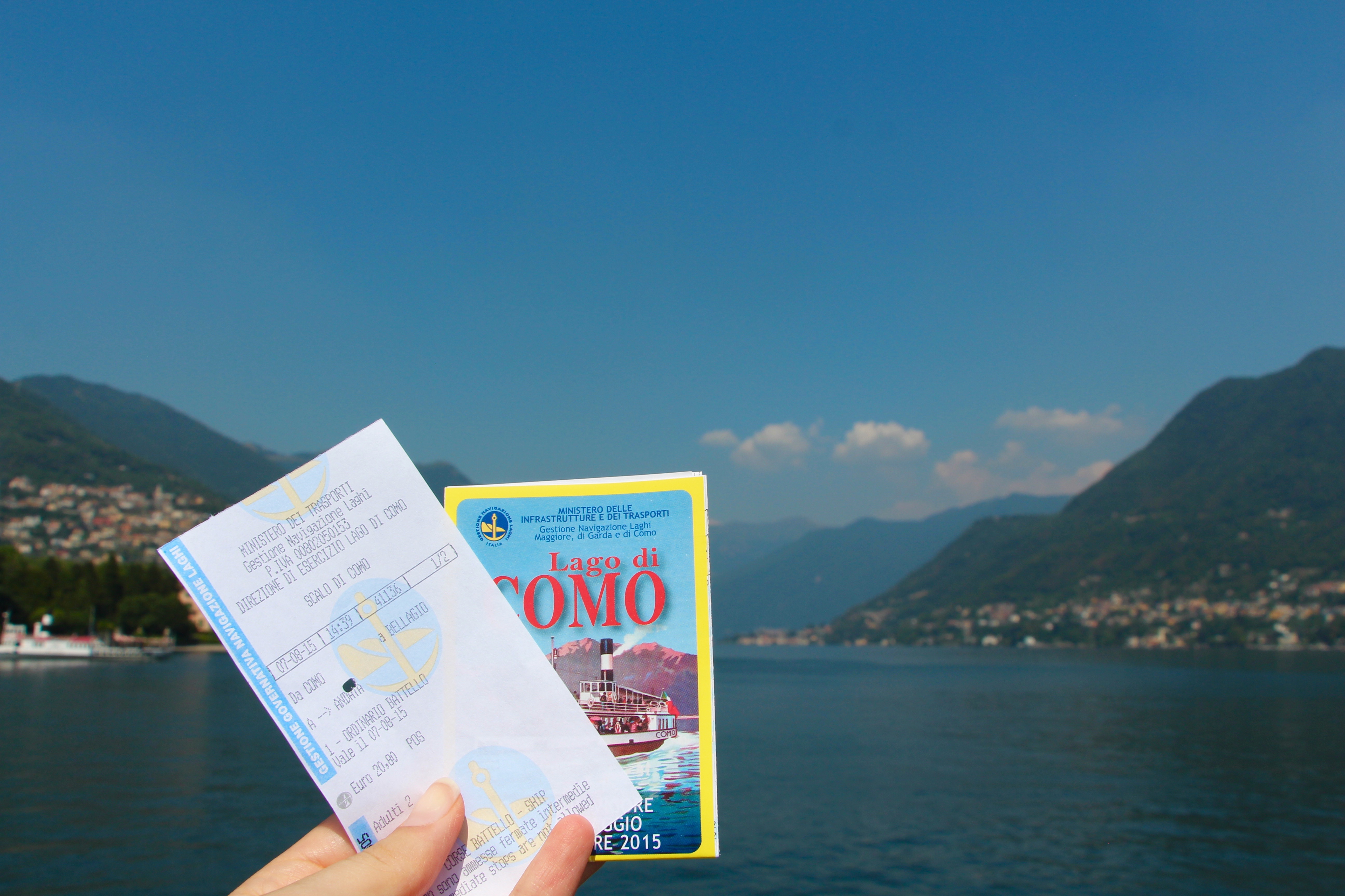 the best way to see LAKE COMO