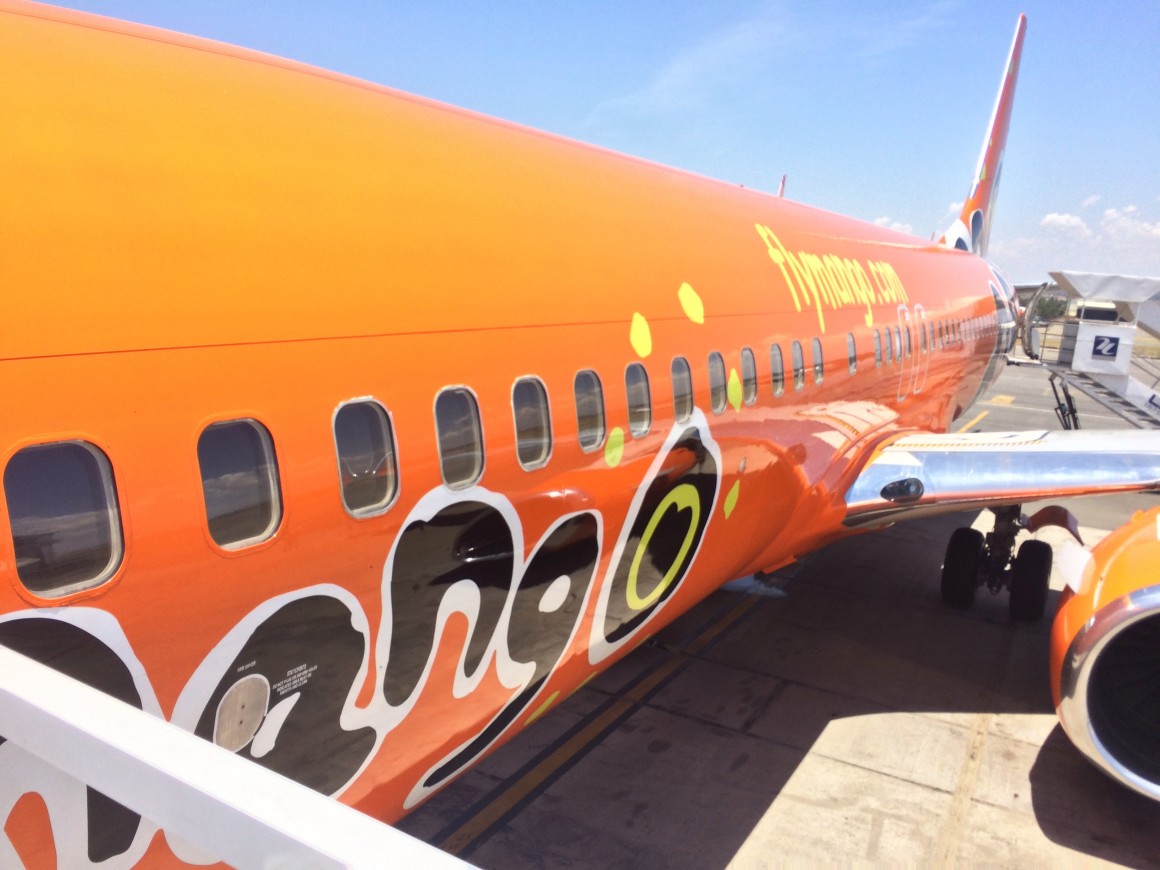 flying to cape town with mango airlines!