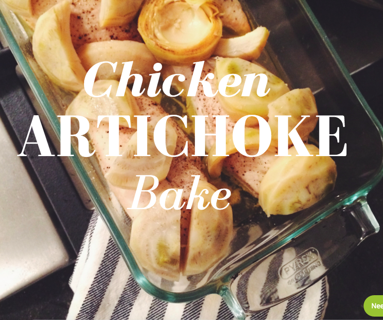 chicken artichoke bake
