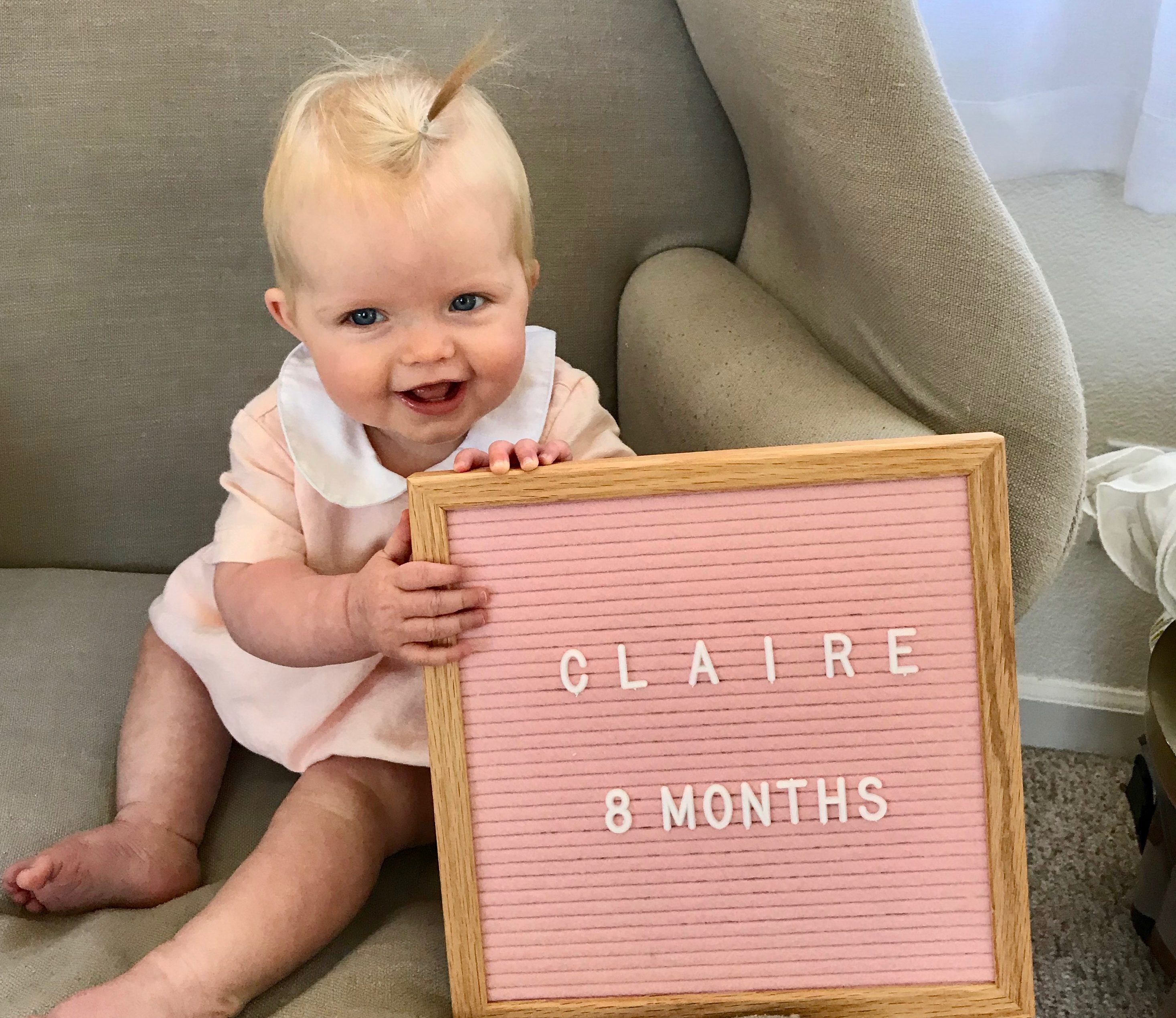 claire 8 months