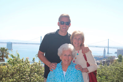 husband’s mom + grandma come to town!