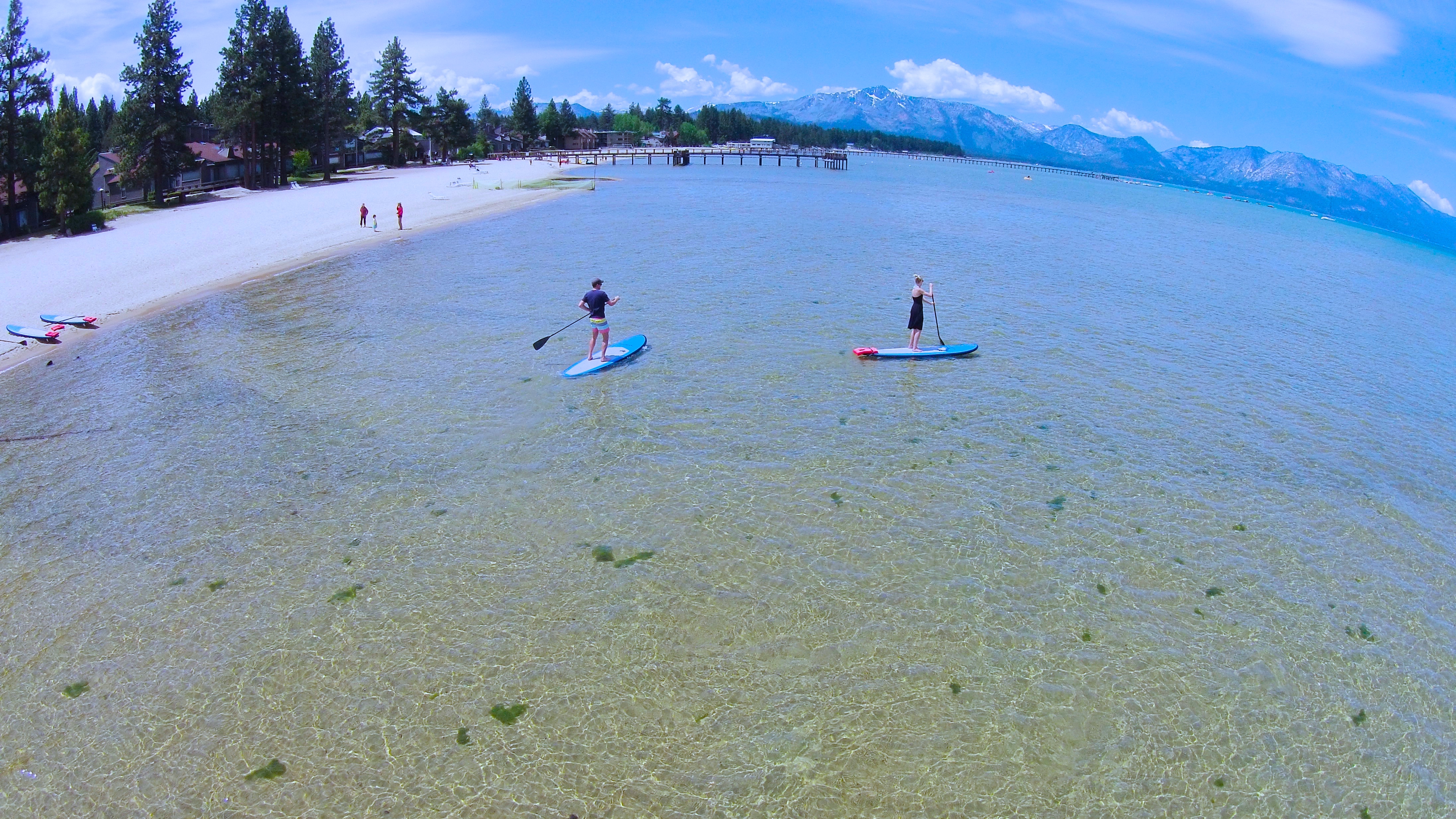 tahoe VIDEO + paddleboarding