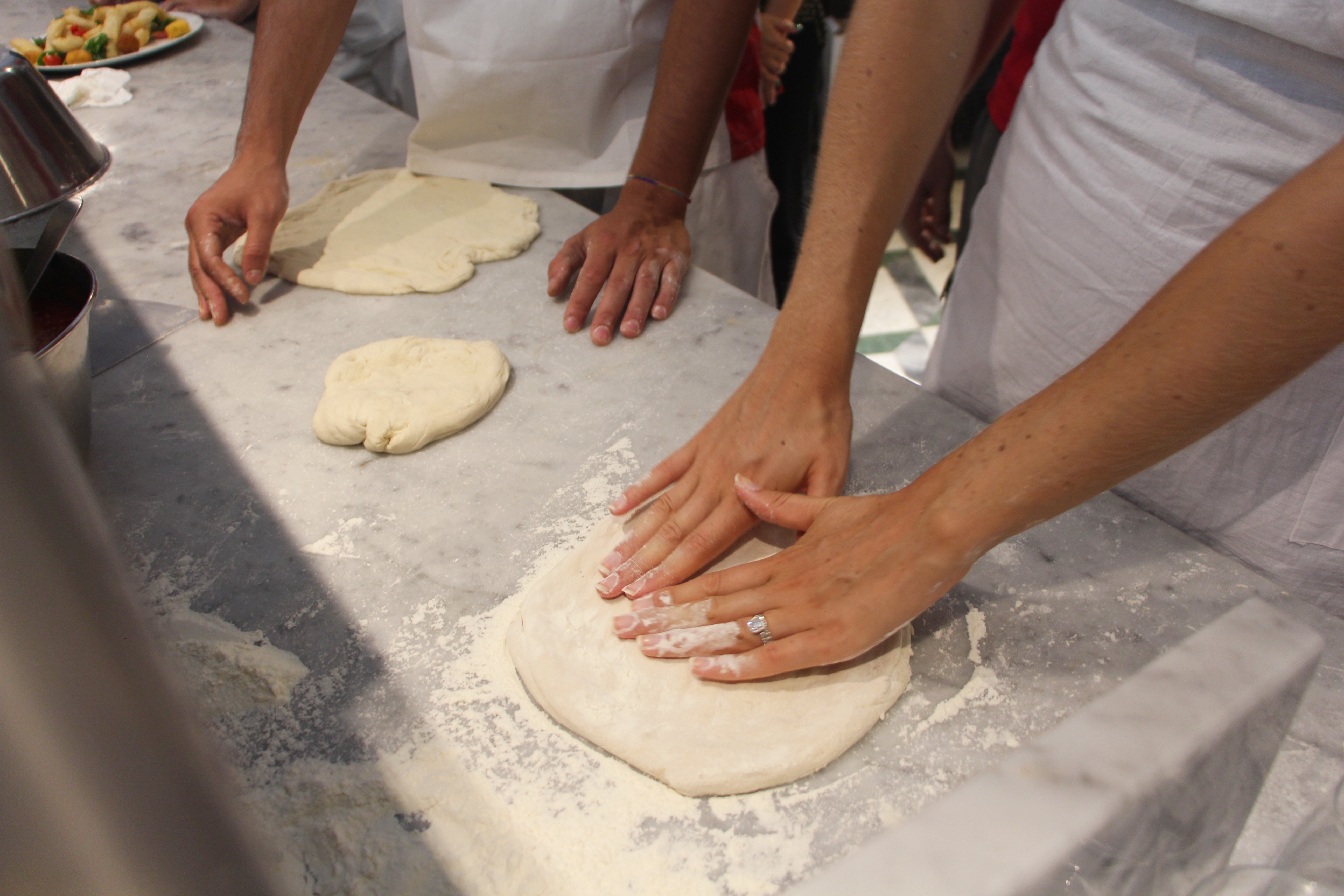 PIZZA MAKING class in naples!